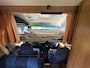 Fiat 230 Dethleffs Frans bed, Koelkast, Keuken, Toilet, Radio, Fietsendrager