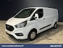 Ford Transit Custom 2.0 TDCI L2H1 Euro6 Airco | Camera | Navigatie | LED | Cruisecontrol Parkeersensoren, Stoelverwarming, Verwarmde voorruit, Bijrijdersbank, 2800kg trekvermogen