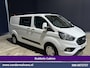 Ford Transit Custom 2.0 TDCI 130pk L2H1 Dubbele Cabine Euro6 Airco | 5-Zits | Camera | LED | Tachograaf Cruisecontrol, Trekhaak, Stoelverwarming, Verwarmde voorruit, Parkeersensoren
