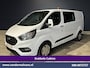 Ford Transit Custom 2.0 TDCI 130pk L2H1 Dubbele Cabine Euro6 Airco | 5-Zits | Camera | LED | Tachograaf Cruisecontrol, Trekhaak, Stoelverwarming, Verwarmde voorruit, Parkeersensoren
