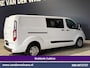 Ford Transit Custom 2.0 TDCI 130pk Automaat L2H1 Dubbele Cabine Euro6 Airco | 6-Zits | Camera | Navigatie | Apple Carplay Cruisecontrol, LED, Verwarmde voorruit, Stoelverwarming, Parkeersensoren, Achterklep
