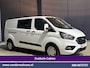 Ford Transit Custom 2.0 TDCI 130pk Automaat L2H1 Dubbele Cabine Euro6 Airco | 6-Zits | Camera | Navigatie | Apple Carplay Cruisecontrol, LED, Verwarmde voorruit, Stoelverwarming, Parkeersensoren, Achterklep