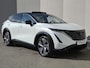 Nissan Ariya e-4ORCE Evolve 91 kWh / SOH 99% / Fabrieksgarantie tot 01-2027 / CCS snelladen / Trekgewicht 1500 kg / Warmtepomp / Bose Audio Systeem / Stoelventilatie / Elektrische achterklep / Head Up Display / Glazen schuif- en kanteldak / Stuur- Stoel & Achterbank verwarming / Rondomzicht camera /