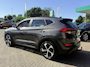 Hyundai Tucson 1.6 T-GDi Premium 4WD LEDER | KEYLESS ENTRY/G | AUTOMAAT | AWD | CAMERA | ELEKTRISCH VERSTELBARE STOELEN | STOELVERWARMING | STUURVERWARMING | STUURKOELING | PANORAMADAK | NAVIGATIE | LED | XENON KOPLAMPEN | APPLE CARPLAY / ANDROID AUTO | CRUISECONTROL |