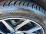 Volvo V60 2.0 T4 190pk Momentum Pro Automaat / Wegklapbare haak ( max. 1.800kg ) / Leer/stof / 18" LM / Navi / Camera / Orig. NL