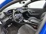 Peugeot e-208 EV GT 51 kWh 156pk | Accu 96% | 410km WLTP Actieradius | Navigatie | Panoramadak | Achteruitrijcamera | Adaptieve cruise control | Leder/Alcantara | Stoel elektrisch+verwarmd+massage | Full Led koplampen | Parkeersensoren v+a | Keyless | Warmtepomp | Draadloze telefoonlader | Donker getint glas | 17" lichtmetalen velgen |
