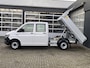 Volkswagen Transporter 2.0 TDI L2H1 DC Kipper open laadbak Airco Bluetooth trekhaak 2200 kg 1e eigenaar Dealer onderhouden Kieper P-up Doka Pritsche Ahk 2200kg Pick-up bakwagen