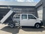 Volkswagen Transporter 2.0 TDI L2H1 DC Kipper open laadbak Airco Bluetooth trekhaak 2200 kg 1e eigenaar Dealer onderhouden Kieper P-up Doka Pritsche Ahk 2200kg Pick-up bakwagen