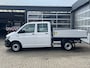 Volkswagen Transporter 2.0 TDI L2H1 DC Kipper open laadbak Airco Bluetooth trekhaak 2200 kg 1e eigenaar Dealer onderhouden Kieper P-up Doka Pritsche Ahk 2200kg Pick-up bakwagen