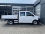 Volkswagen Transporter 2.0 TDI L2H1 DC Kipper open laadbak Airco Bluetooth trekhaak 2200 kg 1e eigenaar Dealer onderhouden Kieper P-up Doka Pritsche Ahk 2200kg Pick-up bakwagen