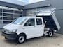 Volkswagen Transporter 2.0 TDI L2H1 DC Kipper open laadbak Airco Bluetooth trekhaak 2200 kg 1e eigenaar Dealer onderhouden Kieper P-up Doka Pritsche Ahk 2200kg Pick-up bakwagen