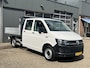 Volkswagen Transporter 2.0 TDI L2H1 DC Kipper open laadbak Airco Bluetooth trekhaak 2200 kg 1e eigenaar Dealer onderhouden Kieper P-up Doka Pritsche Ahk 2200kg Pick-up bakwagen