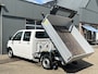 Volkswagen Transporter 2.0 TDI L2H1 DC Kipper open laadbak Airco Bluetooth trekhaak 2200 kg 1e eigenaar Dealer onderhouden Kieper P-up Doka Pritsche Ahk 2200kg Pick-up bakwagen