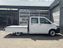 Volkswagen Transporter 2.0 TDI L2H1 DC Kipper open laadbak Airco Bluetooth trekhaak 2200 kg 1e eigenaar Dealer onderhouden Kieper P-up Doka Pritsche Ahk 2200kg Pick-up bakwagen
