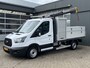 Ford Transit 310 2.0 TDCI Hiab Laadkraan Euro 6 Bpm vrij Airco Ex overheid Trekhaak 2750kg Open laadbak Bakwagen Pick-up p-up 1e eigenaar
