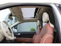 Fiat 500 1.2 Lounge Pano | Bruin Leder | Clima | Parelmoer Wit | Leuke Auto!