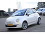Fiat 500 1.2 Lounge Pano | Bruin Leder | Clima | Parelmoer Wit | Leuke Auto!