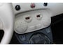 Fiat 500 1.2 Lounge Pano | Bruin Leder | Clima | Parelmoer Wit | Leuke Auto!
