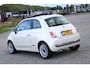 Fiat 500 1.2 Lounge Pano | Bruin Leder | Clima | Parelmoer Wit | Leuke Auto!