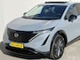 Nissan Ariya e-4ORCE Evolve 91 kWh 4WD / 306 PK / Leder / 1.500 kg Trekgewicht / Warmtepomp / 10 jaar Nissan More Garantie / Stoelverwarming voor en achter / Schuif-kantel dak / Stoelventilatie / Stuurverwarming / Rondomzicht camera / Elektrisch verstelbare stoelen met geheugen / Elektrische achterklep / Adaptieve cruise control / Apple Carplay/Android Auto /