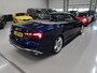 Audi A5 Cabriolet 40 TFSI Launch edition Sport S-Line Matrix Nekverwarming Trekhaak 3-Zone airco Digitaal Camera ACC Navigatie Automaat Alcantara Massagestoelen App connect 19 inch Sportvelgen Navarrablauw metallic Nieuwstaat
