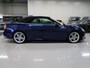 Audi A5 Cabriolet 40 TFSI Launch edition Sport S-Line Matrix Nekverwarming Trekhaak 3-Zone airco Digitaal Camera ACC Navigatie Automaat Alcantara Massagestoelen App connect 19 inch Sportvelgen Navarrablauw metallic Nieuwstaat