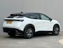 Nissan Ariya e-4ORCE Evolve 91 kWh 4WD / 306 PK / Leder / 1.500 kg Trekgewicht / Warmtepomp / 10 jaar Nissan More Garantie / Stoelverwarming voor en achter / Schuif-kantel dak / Stoelventilatie / Stuurverwarming / Rondomzicht camera / Elektrisch verstelbare stoelen met geheugen / Elektrische achterklep / Adaptieve cruise control / Apple Carplay/Android Auto /