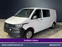 Volkswagen Transporter 2.0 TDI 150pk 4Motion L2H1 Dubbele Cabine Euro6 Airco | 5-Zits | Apple Carplay | Cruisecontrol | Omvormer Android Auto, 2500kg Trekhaak, Leder, Parkeersensoren, Achterklep