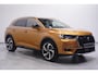 DS 7 Crossback 1.6 PureTech La Premiere Curcuma-uitvoering lederen comfort-stoelen panodak 20"-LMV Aplle-carplay Focal-Electra Hi-Fi private-glas electr.-achterklep Camera stoelmassage groot-licht assist lane-assist cruise-controle schakelpaddels aan het stuur 4-zone clima