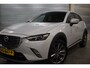 Mazda CX-3 2.0 SkyActiv-G 120 GT-Luxury|Parelmoer Wit|Automaat|Leder|Camera|Navigatie|Trekhaak|Stoelverwarming|