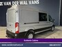 Ford Transit 2.0 TDCI 131pk L3H2 Dubbele Cabine Euro6 Airco | 7-Zits | Camera | Navigatie | 2500kg Trekhaak | Apple Carplay Cruisecontrol, Android Auto, Verwarmde Voorruit, Parkeersensoren, Bijrijdersbank, Leder