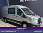 Ford Transit 2.0 TDCI 131pk L3H2 Dubbele Cabine Euro6 Airco | 7-Zits | Camera | Navigatie | 2500kg Trekhaak | Apple Carplay Cruisecontrol, Android Auto, Verwarmde Voorruit, Parkeersensoren, Bijrijdersbank, Leder