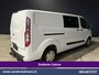 Ford Transit Custom 2.0 TDCI 131pk Automaat L2H1 Dubbele Cabine Euro6 6-Zits | Airco | Camera | Navigatie | LED | Apple Carplay Adaptieve Cruisecontrol, Android Auto, Trekhaak, Verwarmde Voorruit, Parkeersensoren, Bijrijdersbank, Achterklep