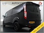Ford Transit Custom 320 2.0TDCI 170PK Automaat L2H1 Dubbele Cabine 2X Schuifdeur Adap.Cruise 5-Persoons Leder+Verwarmd Trekhaak Navi Camera Pdc Apple Carplay/Android Auto Limited DC Euro 6 Lmv 18" Sidebars Betonplex Vloer Wandbetimmering Lane Assist 3.200KG Trekgewicht