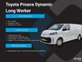 Toyota PROACE Electric Worker 75kWh 136PK L3 348km WLTP EV Snelladen Climate control Cruise control Laadkabel