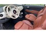 Fiat 500 1.2 Lounge l Panodak l Bruin Leder l Parelmoerwit l NAP l