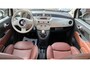 Fiat 500 1.2 Lounge l Panodak l Bruin Leder l Parelmoerwit l NAP l
