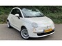 Fiat 500 1.2 Lounge l Panodak l Bruin Leder l Parelmoerwit l NAP l