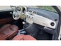 Fiat 500 1.2 Lounge l Panodak l Bruin Leder l Parelmoerwit l NAP l