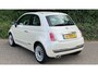 Fiat 500 1.2 Lounge l Panodak l Bruin Leder l Parelmoerwit l NAP l