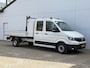 Volkswagen Crafter 3.140 2.0 TDI Automaat Open Laadbak Kist Dubbele cabine 6-persoons Airco Trekhaak Navigatie Carplay Pritische Pickup Open Box
