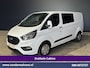 Ford Transit Custom 2.0 TDCI 130pk Automaat L2H1 Dubbele Cabine Euro6 Airco | 6-Zits | Camera | Navigatie | Apple Carplay | LED Android Auto, Adaptieve Cruisecontrol, Stoelverwarming, Verwarmde voorruit, Trekhaak, Achterklep