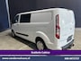 Ford Transit Custom 2.0 TDCI 130pk Automaat L2H1 Dubbele Cabine Euro6 Airco | 6-Zits | Camera | Navigatie | Apple Carplay | LED Android Auto, Adaptieve Cruisecontrol, Stoelverwarming, Verwarmde voorruit, Trekhaak, Achterklep