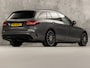 Mercedes-Benz C-klasse 180 AMG Sport 156Pk Automaat (PANORAMADAK, NAVIGATIE, LEDER, ELEK SPORTSTOELEN, STOELVERWARMING, ELEK ACHTERKLEP, GETINT GLAS, ZWART HEMEL, NIEUWSTAAT)
