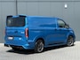 Ford E-Transit Custom MS-RT 285 PK FULL ELECTRIC SPORT / L1H1 / DIGITAL AQUA BLUE METALLIC / REAR VIEUW / B&O SOUND SYSTEM / 19 INCH / LED / CAMERA