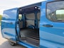 Ford E-Transit Custom MS-RT 285 PK FULL ELECTRIC SPORT / L1H1 / DIGITAL AQUA BLUE METALLIC / REAR VIEUW / B&O SOUND SYSTEM / 19 INCH / LED / CAMERA