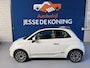 Fiat 500C 1.2 Lounge cabriolet automaat / bj.2011 / kleur: wit / NAP met 131239 km./ APK 07/2027 / half leder/climate/sportvelgen