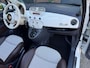 Fiat 500C 1.2 Lounge cabriolet automaat / bj.2011 / kleur: wit / NAP met 131239 km./ APK 07/2027 / half leder/climate/sportvelgen