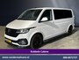 Volkswagen Transporter 2.0 TDI 150pk Automaat L2H1 BULLI Dubbele Cabine Euro6 Airco | 5-Zits | Camera | Navigatie | Apple Carplay LED, Android Auto, Adaptieve Cruisecontrol, LM Velgen, Leder, 2500kg Trekhaak, Parkeersensoren, Verwarmde voorruit