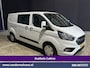 Ford Transit Custom 2.0 TDCI 130pk Automaat L2H1 Dubbele cabine Euro6 Airco | 5-Zits | Camera | Navigatie | Cruisecontrol | Stoelverwarming Apple Carplay, Trekhaak, Parkeersensoren, Achterklep